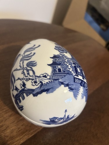 Antique blue willow coalport - willow,