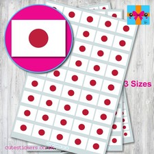 Japan Japanese Flag Stickers 3