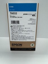 GENUINE EPSON T6032 Cyan
