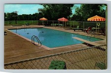 Kent Manor Inn & Motel, Pool, Wilmington Delaware Vintage Postcard