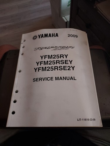 Yamaha 2009 yfm25ry - yfm25ry,