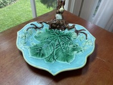 Antique  Majolica stroke on