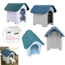Indoor Outdoor Plastic Dog Kennel Strong Dog Animal Shelter Pet House