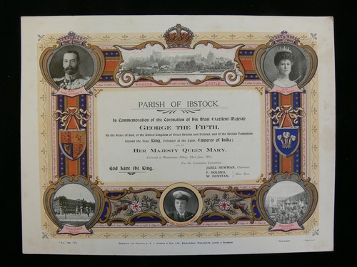 Ibstock 1911 coronation - ibstock,