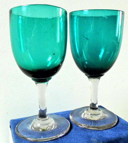 Antique wine glasses - antique,