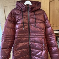 Orolay Women's Long Puffer Coat Thickened Winter Down Jacket with Hood 2XL