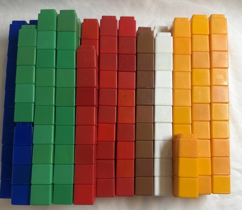 278 unifix cubes colors - 278,