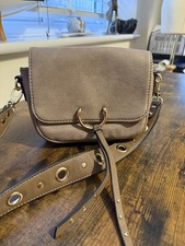 Bessie London ‘Poppies & Peonies’ Brown & Tan Shoulder Bag