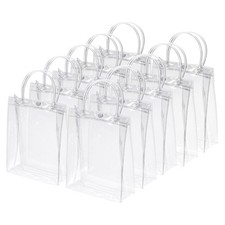 10Pcs Clear PVC Gift Bags