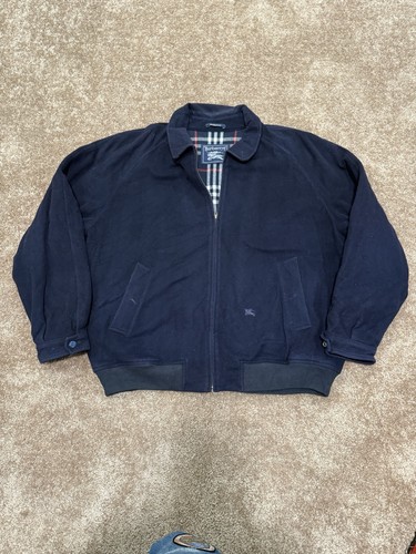 Vintage burberry bomber jacket - bomber,
