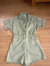 Zara Playsuit Denim Light