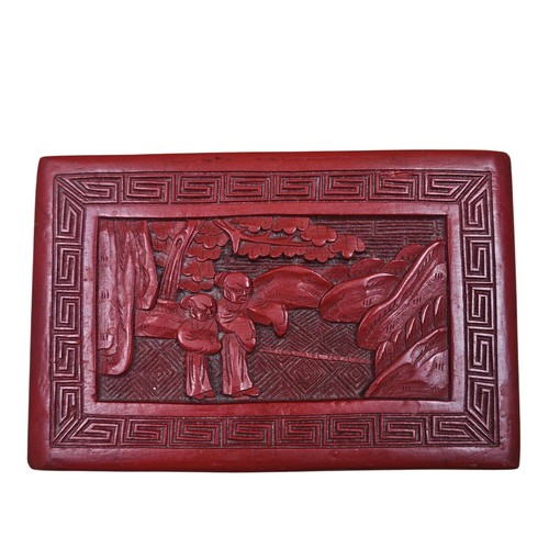 Vtg chinese hand - chinese, red