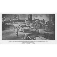 BOER WAR Army HQ in Ballroom