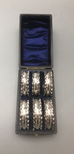 Victorian Boxed Silver Napkin
