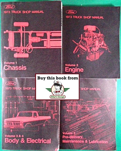 1973 ford truck shop - truck, service