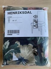 IKEA HENRIKSDAL Lingbo Chair Cover Dining Slipcover Floral Cotton NEW 304.379.29