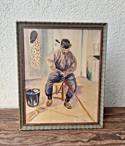 1930s antique watercolor - 1930s,