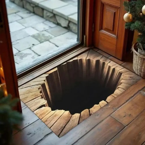 Optical illusion endless - 3d,