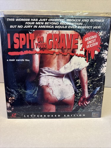 Spit your grave laserdisc - spit,