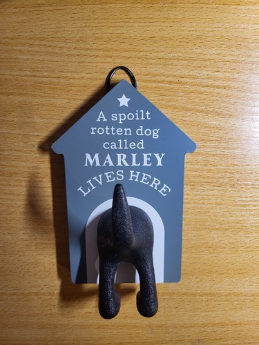 Personalised marley dog tail - marley,