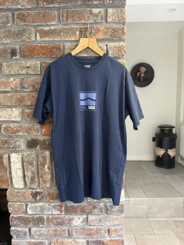 Vans shirt mens large navy - shirt,