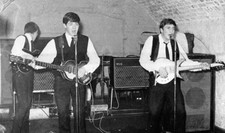 THE BEATLES RARE EARLY 1962 PERFORMANCE AT CAVERN CLUB LAMINATED PHOTO A6 £5