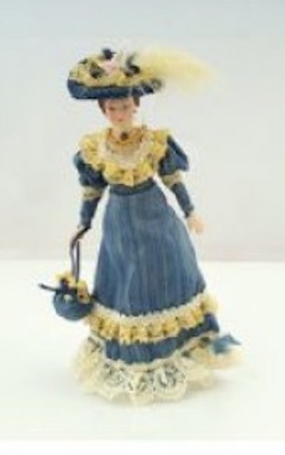 Dolls house miniature - dolls,