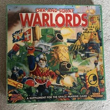 Space Marine Epic Ork And Squat Warlords Expansion Boxset 1992