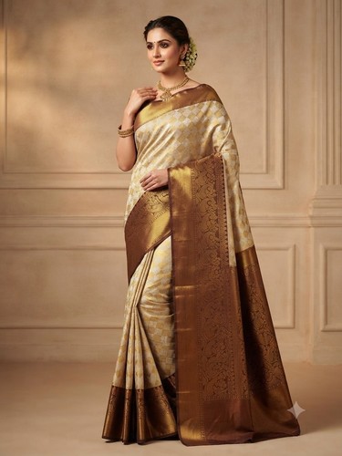 New saree with blouse piece - blouse,