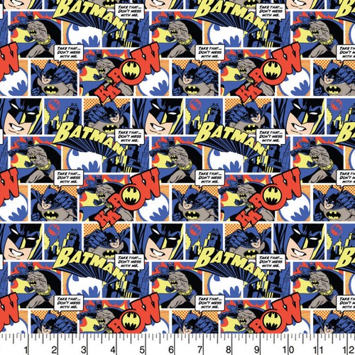 Batman quilting cotton fabric - batman,