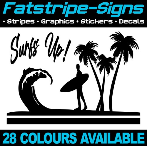 Surfs surfing stickers - up,