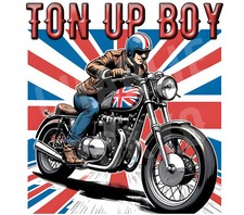 Ton boy shirt biker - up,