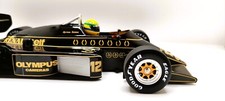 Ayrton Senna Lotus 97T F1 1985 1:18 Minichamps JPS Formula One Model Racing Car