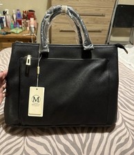 Miss Lulu Large Black Handbag