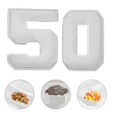 2 Pcs Number Cutouts Cardboard