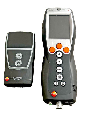 Testo 330 flue - testo, gas