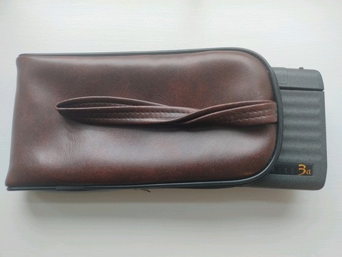 Soft leather zipped case - pu,