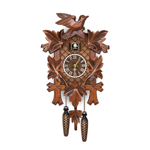 Wall clock cuckoo alarm - wall,