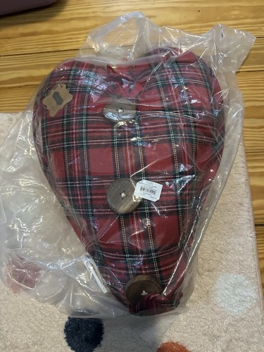 Mud pie tartan - heart, shaped