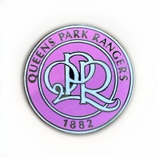 Queens Park Rangers QPR Pink Crest Pin Badge – 1882 Football Club