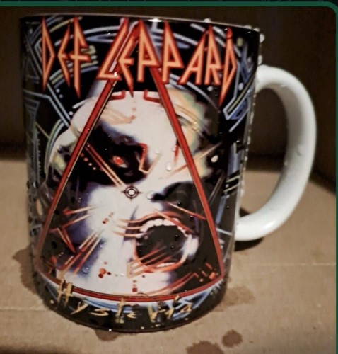 Def leppard hysteria mug - leppard,