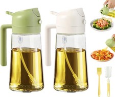 Glass oil spray bottle - glass,
