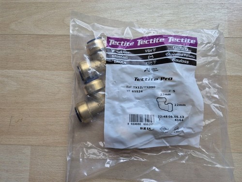 Tectite pro 22mm push fit - 22mm,