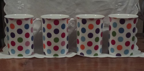 Set multicoloured polka - set, of