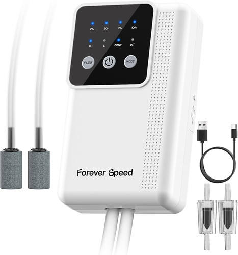 Rechargeable aquarium air - air, pump