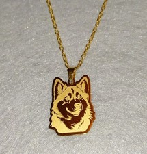 Wolf Necklace Husky Alsatian