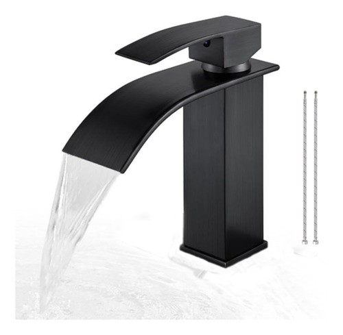 Black bathroom basin faucet - basin,