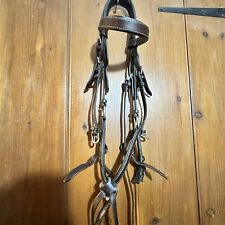 Leather  Brown Oak Grackle Figure Of 8 Mexican Comfort Full Size Bridle