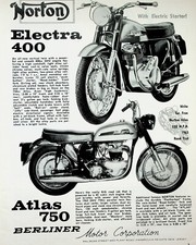 1963 Norton Electra 400 &