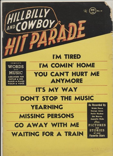 Hillbilly and cowboy hit - hillbilly,